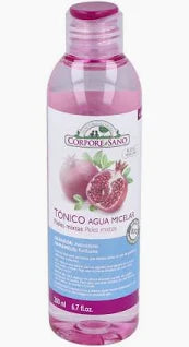 AGUA MICELAR PIEL MIXTA /GRASA GRANADA Y HAMAMELIS-CORPORE SANO